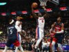 Jalen Duren esce presto mentre i Pistons dominano nuovamente i Wizards