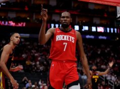 Kevin Durant, i Rockets fermano le 11 vittorie consecutive degli Hawks