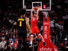 Riepilogo NBA: la serie di 11 vittorie consecutive degli Hawks viene interrotta dai Rockets