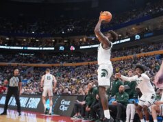 Lo stato del Michigan si è diretto allo Candy 16 n. 17 dopo aver estromesso Louisville