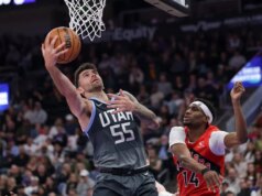 I Raptors tirano al 61% dal campo e stanno demolendo il Jazz