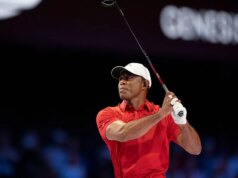 Tiger Woods si registra per gli US Senior Open a luglio