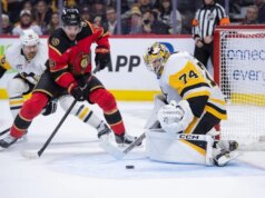 Sidney Crosby esce, ma i Penguins stroncano i Senators nella sparatoria