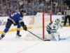 I Blues affondano gli Sharks in OT, si avvicinano al punto della wild card Ovest