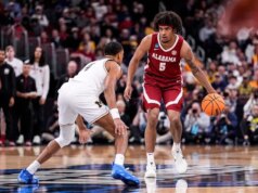 Yaxel Lendeborg ne mette a segno 23 mentre il numero 1 del Michigan supera l’Alabama