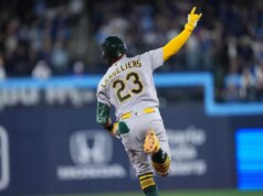 Shea Langelier parte alla grande, A no, mentre la serie contro Jays finisce