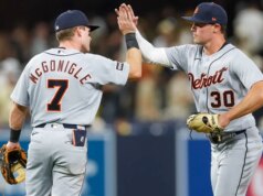 Kevin McGonigle sferra un colpo chiave mentre i Tigers abbattono Padres