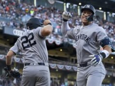 Gli Yankees completano l’apertura di stagione con tre partite dei Giants