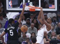 Evan Mobley (34 punti, 17 rimbalzi) spinge i Cavaliers a superare Jazz