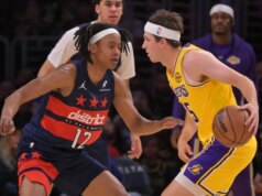 La 125esima tripla doppia di LeBron James porta i Lakers a superare i Wizards