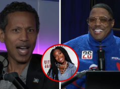 Brandy nega di uscire con il rapper Shyne dopo essersi vantato di romanticismo sul podcast