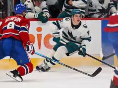 Encore dominé par Macklin Celebrini: par bout, ça allait vite pour le Canadien