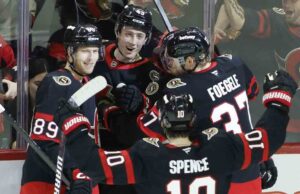 Batherson stimola i senatori per conquistare gli Sharks