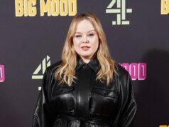 Nicola Coughlan stupisce con un completo di pelle nera alla proiezione di Massive Temper