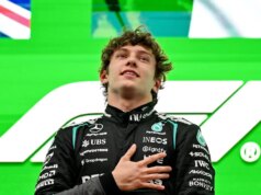 F1: il giovane Kimi Antonelli reporte sul premier Grand Prix