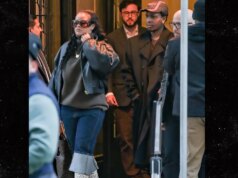 Rihanna e A$AP Rocky visti dalla sicurezza dopo la sparatoria in casa a Los Angeles