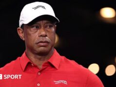 Tiger Woods accusato di guida in stato di ebbrezza dopo l’incidente