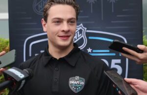 James Hagens firma un contratto d’esame con il club-école des Bruins