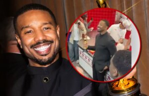 Michael B. Jordan celebra la vittoria dell’Oscar a In-N-Out, i fan impazziscono