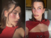 Hailey Bieber posa per selfie horny in nuove succulente trappole per la sete delle labbra