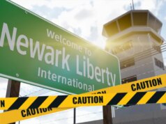Torre di controllo dell’aeroporto di Newark evacuata dopo segnalazioni di fumo ed emissione di un fermo a terra
