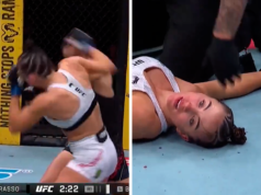 La stella nascente dell’MMA Maycee Barber è stata messa fuori combattimento durante un combattimento UFC, mostra un video