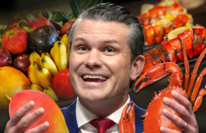 Pete Hegseth ha speso miliardi in crostacei, bistecche, cestini di frutta e mobili