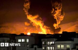 Guarda: Enormi fiamme a Teheran dopo gli attacchi aerei sui depositi petroliferi