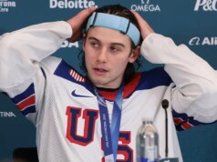 Jack Hughes cube che è ‘Bulls***’ Hockey Corridor advert avere il disco del Golden Purpose