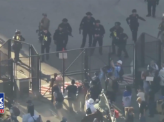 Alcune proteste No Kings si trasformano in un caos violento, mostrano i video