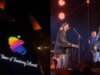 50° Apple: Mumford & Sons a Londra, opere d’arte illuminate a Sydney