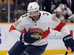 Seth Jones tornerà nella formazione dei Panthers contro i Canucks