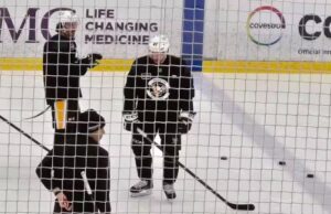 Sorpresa, Crosby è di ritorno all’entraînement!