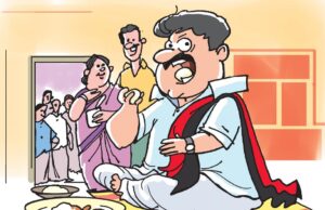 Catturare l’acume politico degli uomini DMK in un breve racconto