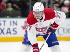 Kirby Dach dei Canadiens fuori da due a quattro settimane per un infortunio alla parte superiore del corpo