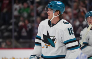 Gli Sharks firmano per Ty Dellandrea un prolungamento contrattuale di due anni