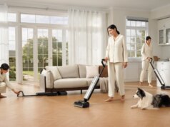 La pulizia dei pavimenti duri diventa facile quando i nuovi aspirapolvere Aero Moist-Dry di Dreame sono in funzione, ora scontati del 20%