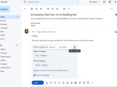 Gmail sta finalmente colmando una grande lacuna nel suo strumento Assist Me Schedule