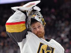 Gli Sharks G Laurent Brossoit debutteranno per la prima volta in NHL in due anni