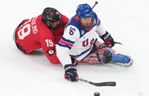 Gli Stati Uniti battono il Canada nella finale di hockey su ghiaccio paralimpica completando una storica piazza pulita