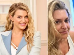 Anna Williamson si fa controllare una grossa ciste dopo la diagnosi di cancro terminale a Mel Schilling