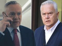 Gli spettatori di Canale 5 si sentono ‘disgustati’ per lo scioccante dramma di Huw Edwards sulla caduta