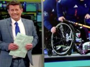 Gli spettatori della BBC individuano gli “appunti” del presentatore che sono stati chiaramente utilizzati per realizzare un aeroplano di carta