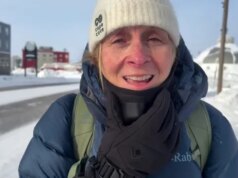 La star della BBC Breakfast ricoverata in ospedale per congelamento dopo aver tentato la sfida ciclistica del Circolo Polare Artico