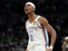 Gilgeous-Alexander osserva il file di Wilt Chamberlain mentre i Thunder incontrano i Celtics