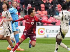 Un gol schiacciante all’ultimo minuto costa la vittoria del TFC nel pareggio d’esordio casalingo contro i Purple Bull