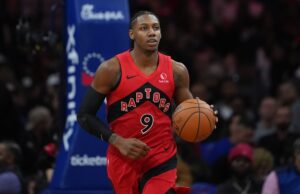 Barrett si scalda al momento giusto per i Raptors