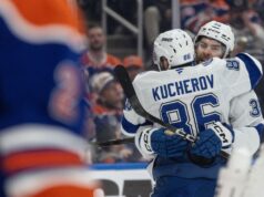 Kucherov brilla per Lightning con quattro punti nella vittoria sugli Oilers