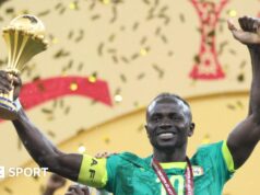 Il Senegal sfoggerà il trofeo Afcon nonostante il titolo sia stato spogliato