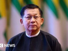 Il capo della giunta birmana Min Aung Hlaing nominato presidente
